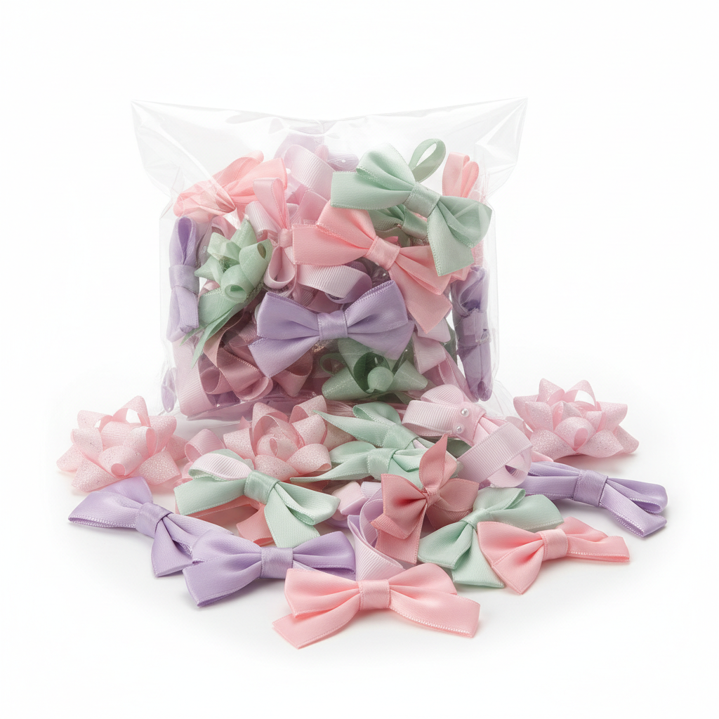 Small Bead Bows - Bag of 10